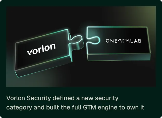 Case study: Vorlon Security defined a new security category and built the full GTM engine to own it