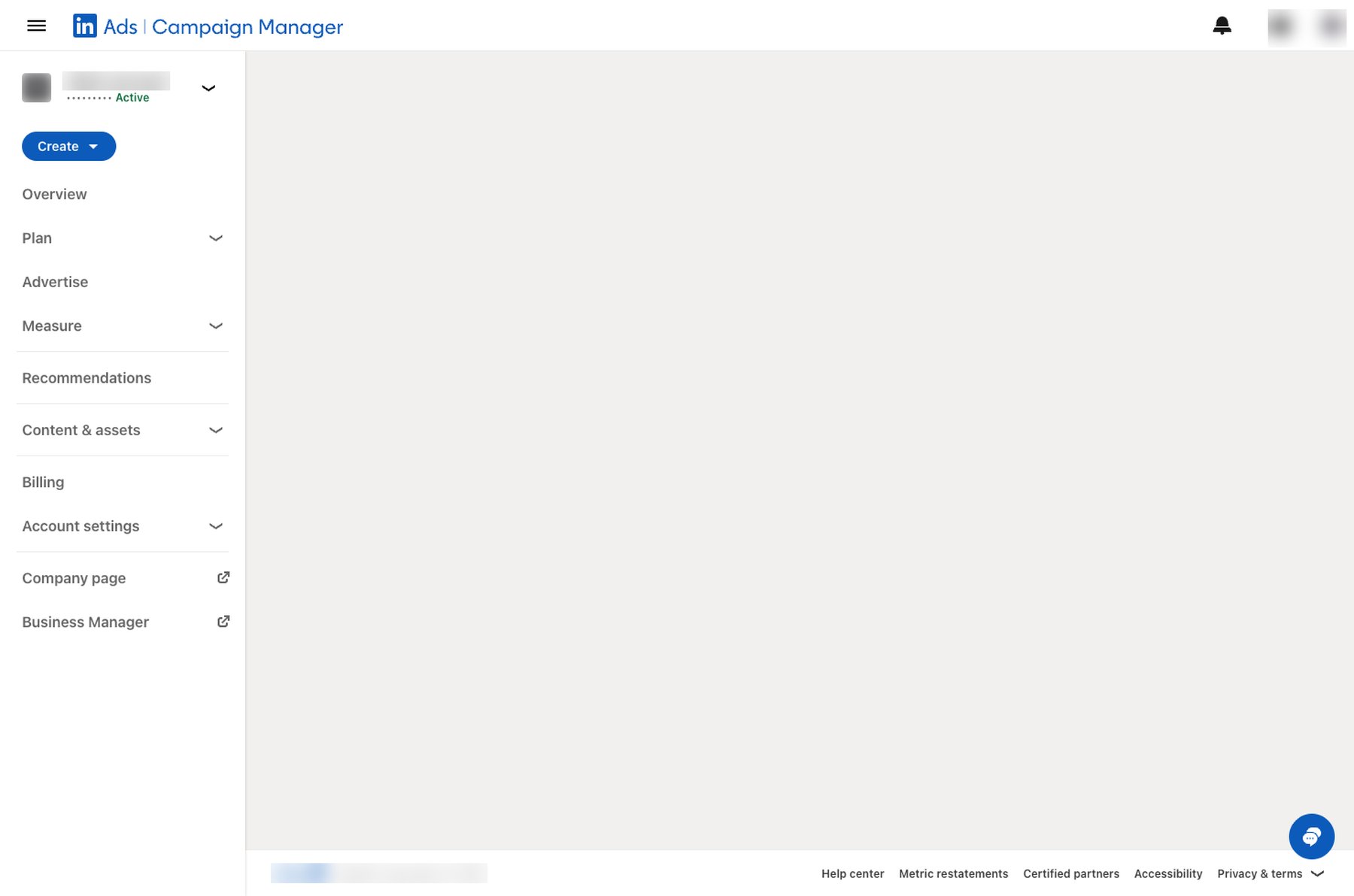 LinkedIn Insight Tag page in Campaign Manager